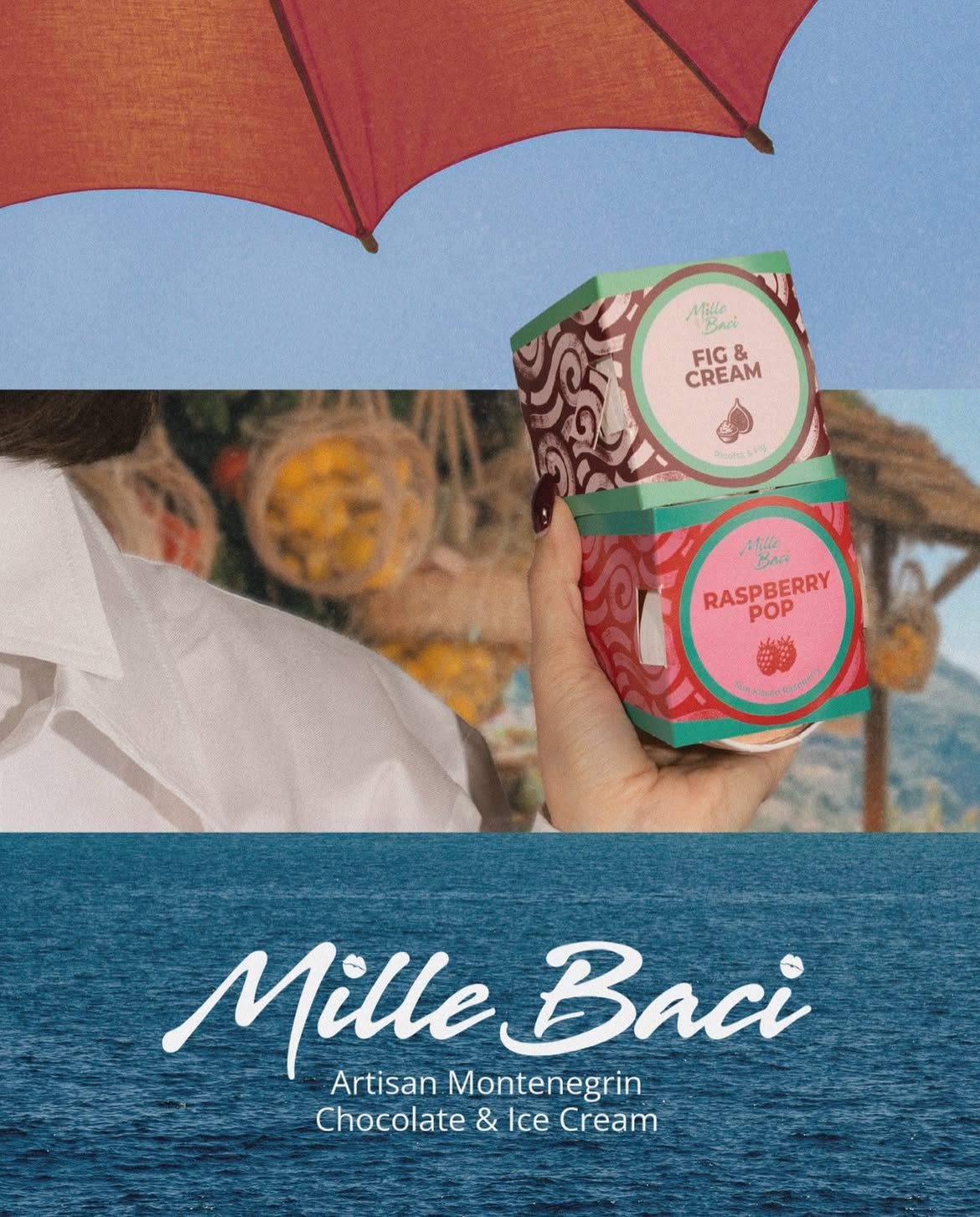 Coming soon: suncobran i Mille Baci kutije na plaži